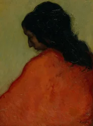 Perfil de una gitana